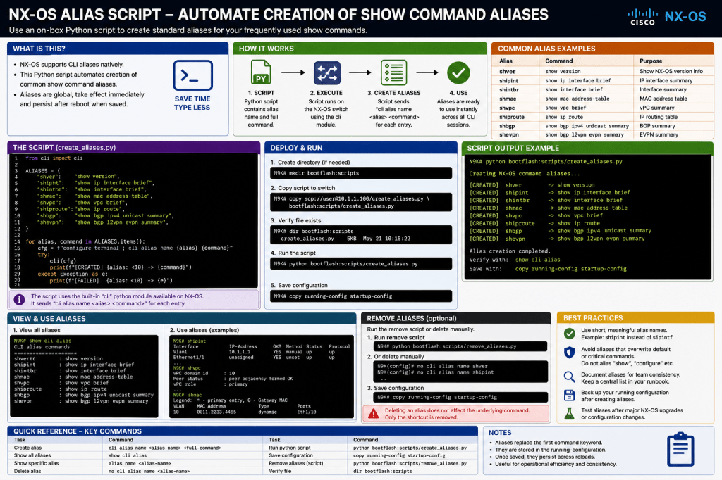Cisco NX-OS Checkpoint Feature